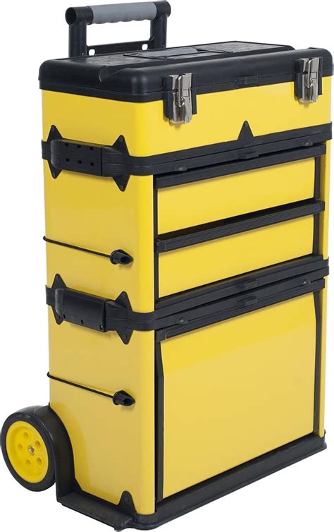 metal rolling portable tool box|best stackable tool boxes.